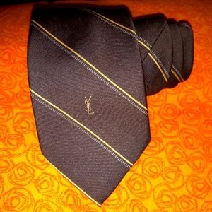 Yves Saint Laurent brown Necktie 👔